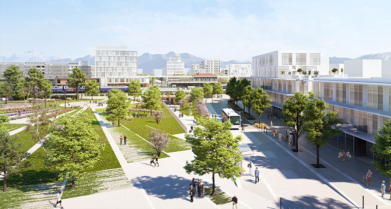 Nouvelle gare d'Annemasse
