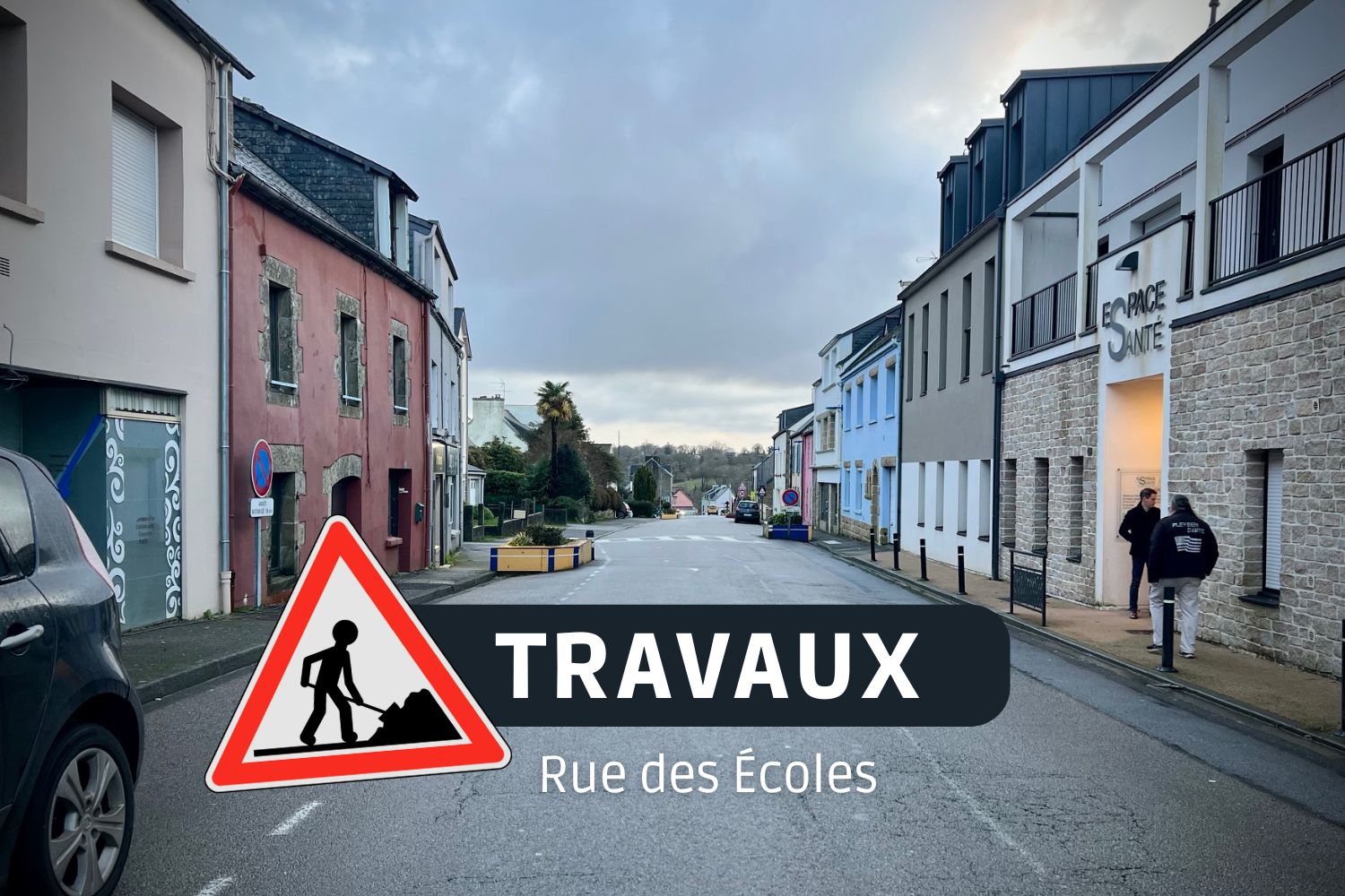 Travaux Rue des Écoles