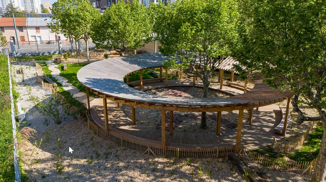 Création du jardin des ressources