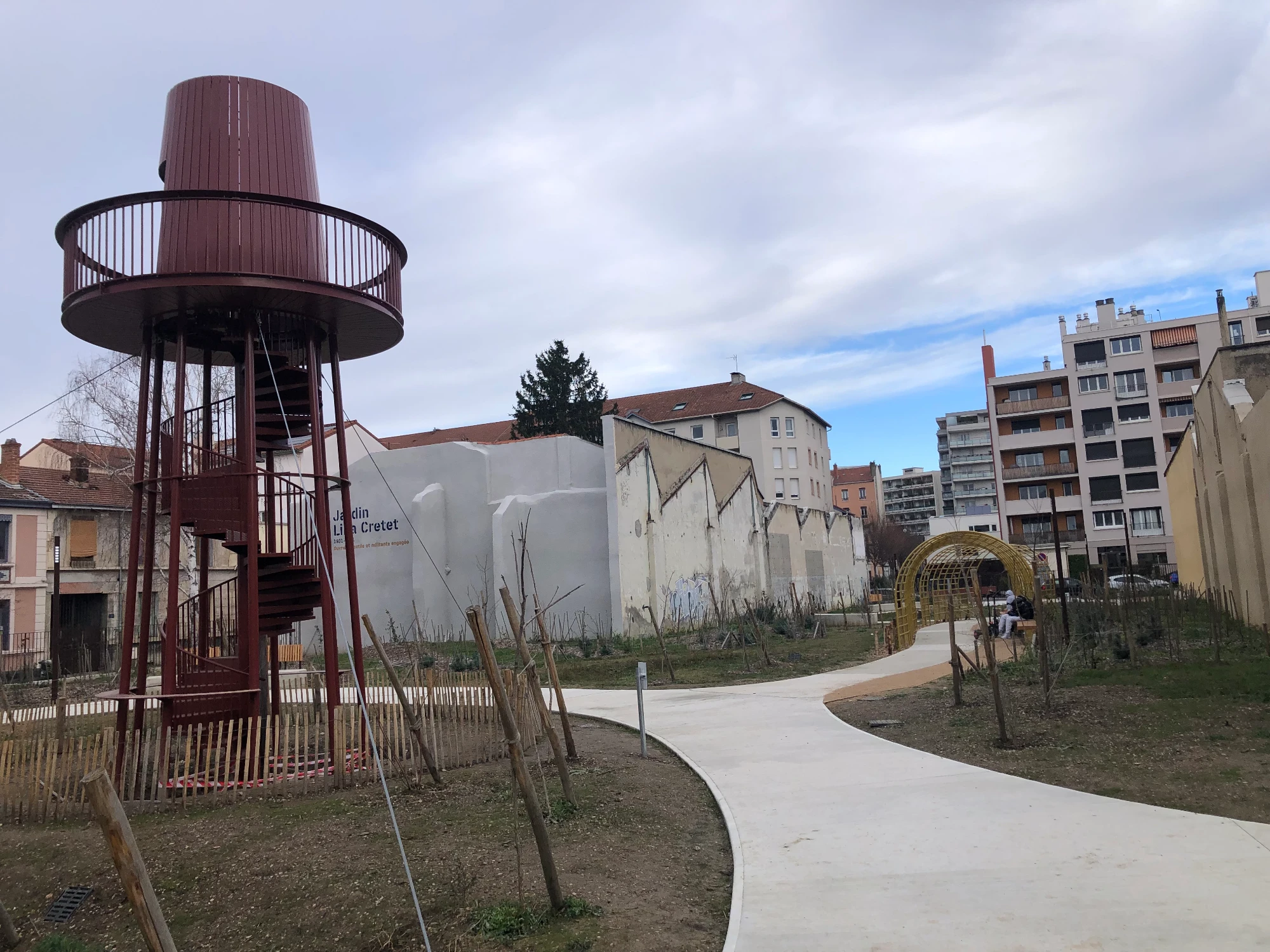 Création du jardin Lina Cretet
