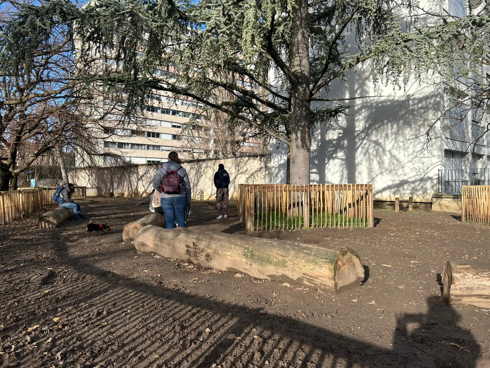 Ouverture d'une aire canine de liberté  sur le square Lebossé