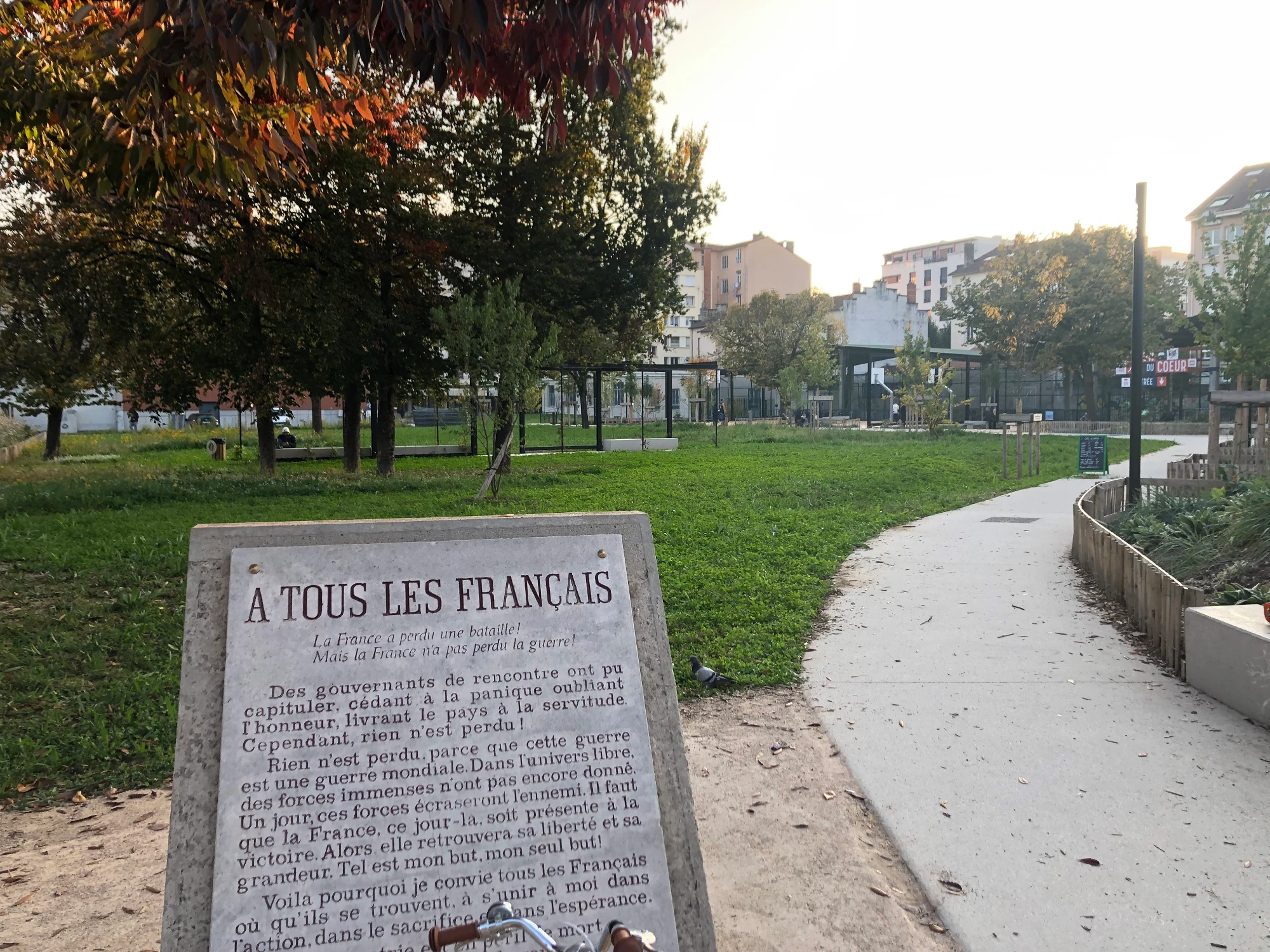 Extension du Parc de la France Libre et de la Résistance