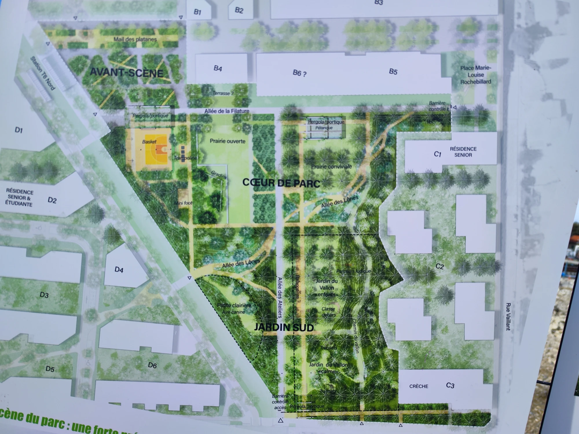 Ouverture du parc Roger Planchon