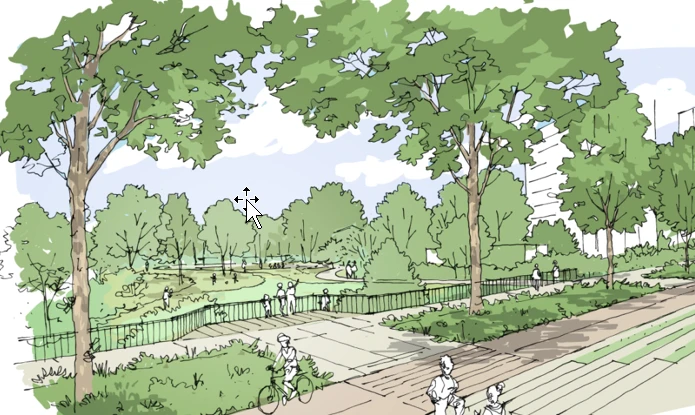 Un grand Parc à Saint-Jean