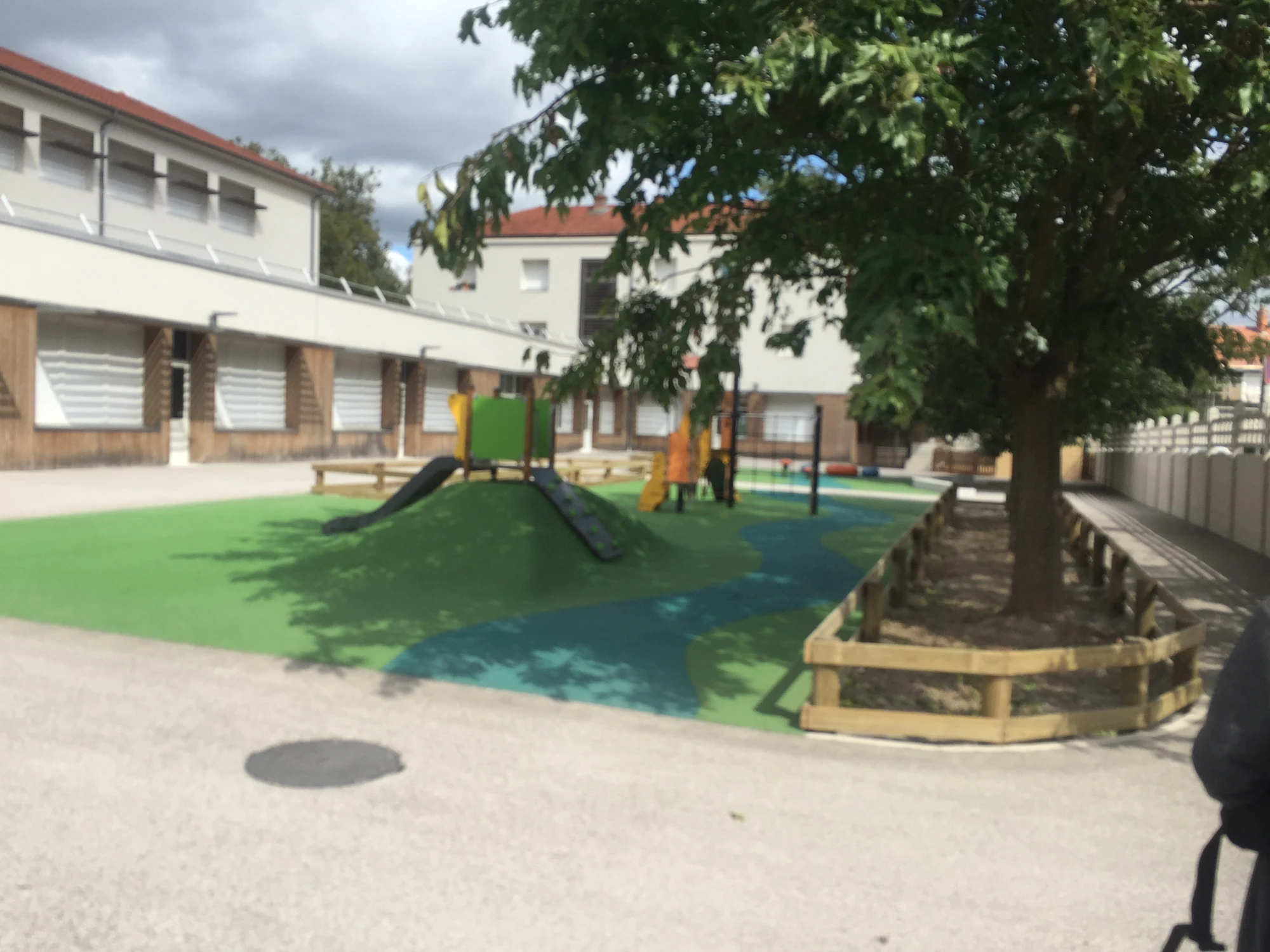 végétalisation de l'École élémentaire Lazare Goujon