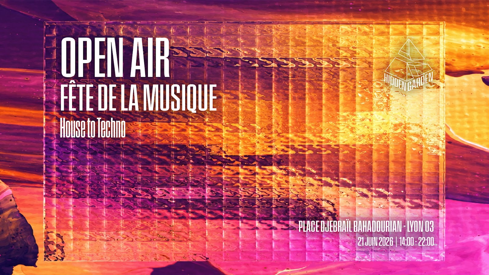 Open Air Hidden Garden - House to Techno