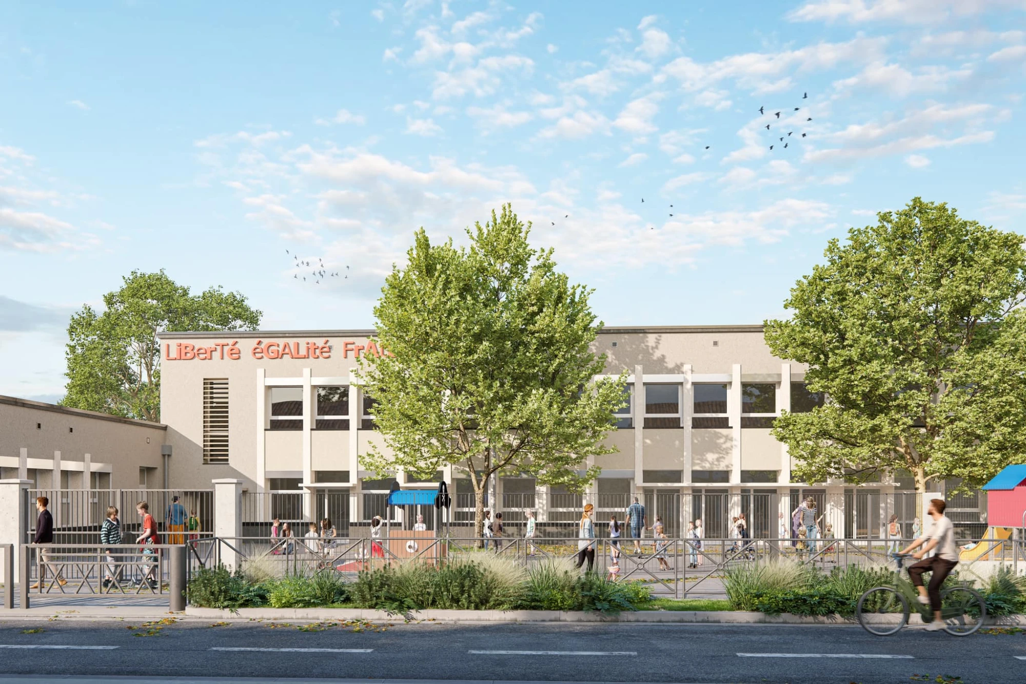 Rénovation Thermique du groupe scolaire Jean Moulin