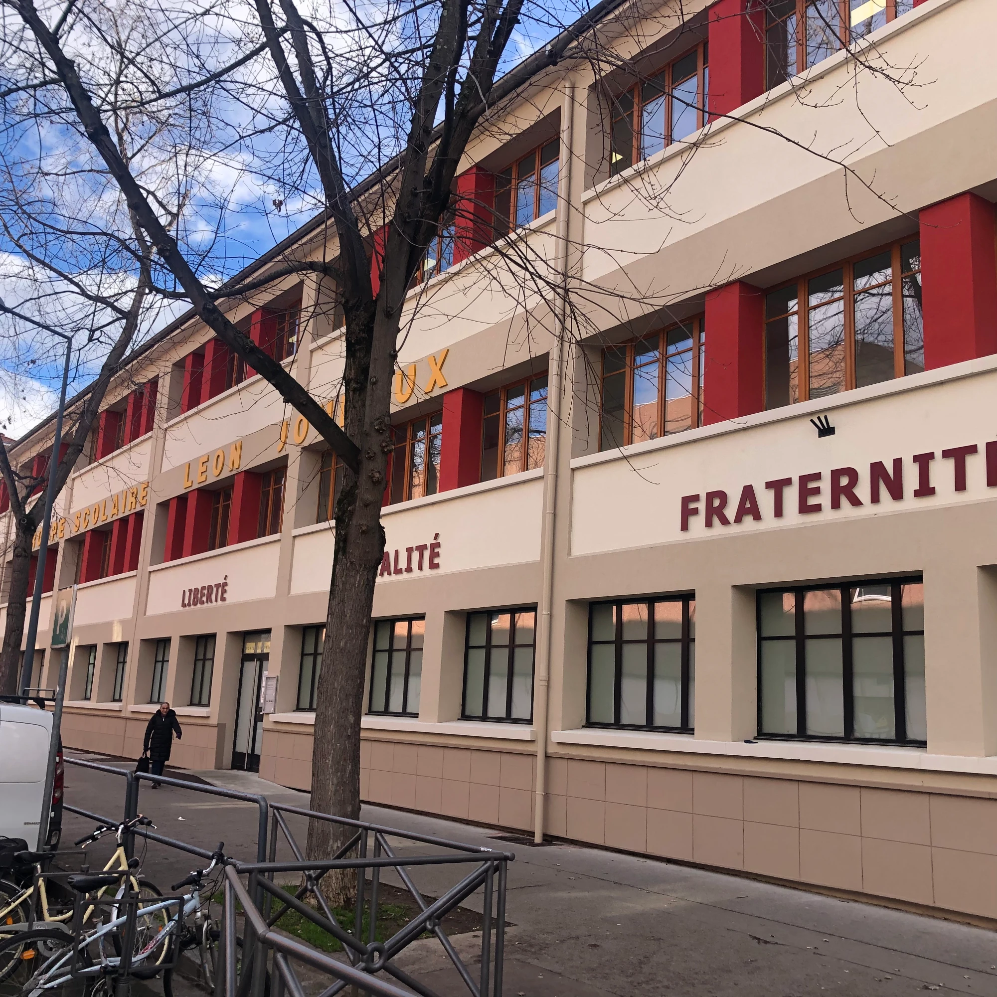 Rénovation Thermique du groupe scolaire Léon Jouhaux