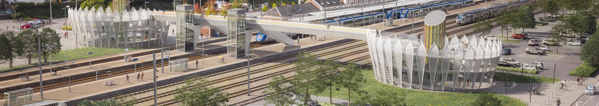 Pôle d’échanges multimodal de la gare