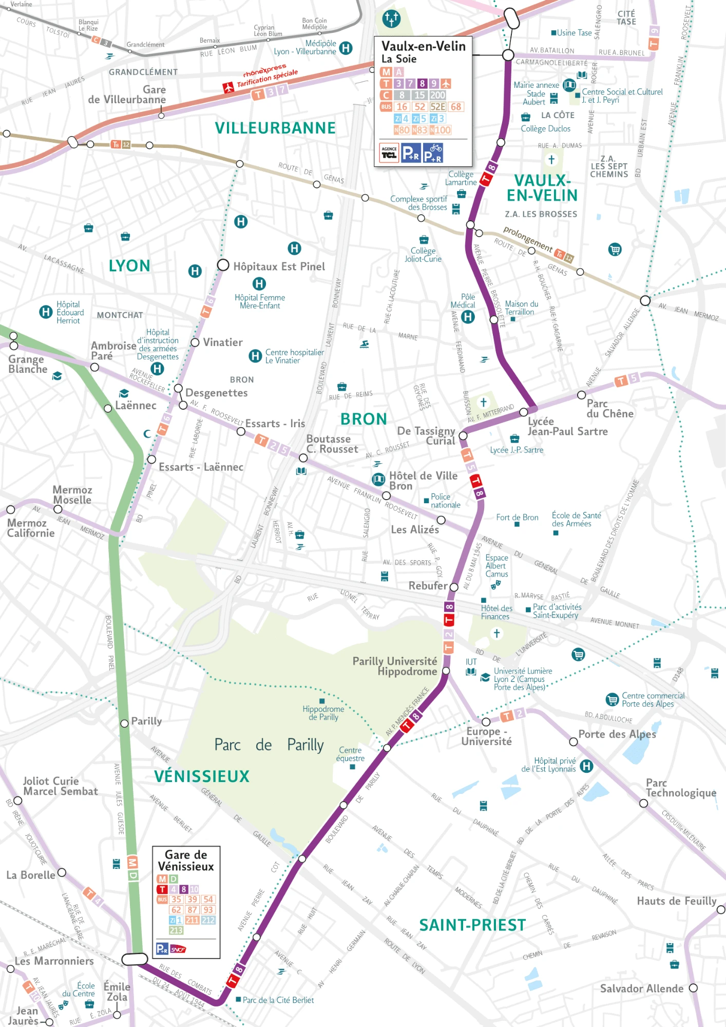 Le tramway T8 mis en service en 2030