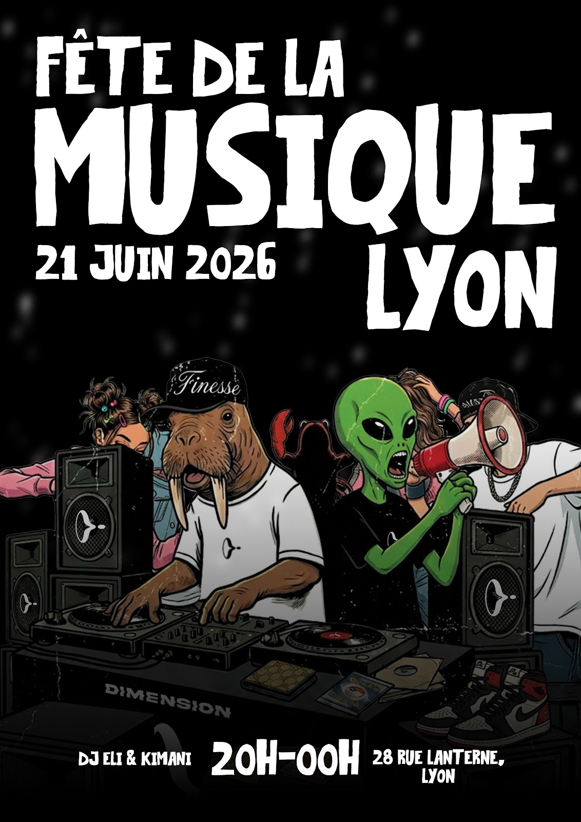 Fête de la musique Dimension Stores
