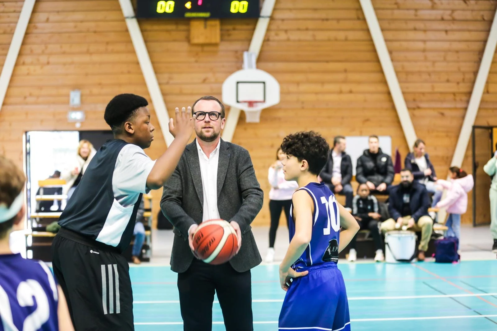 Rénovation du gymnase des Brosses