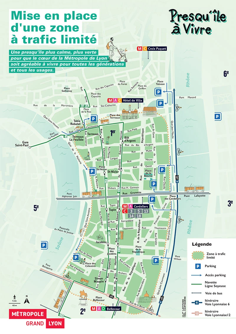 Lyon Presqu'ile à vivre